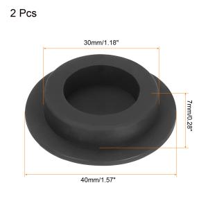 uxcell 高温シリコンプラグ T字型 シリ...の詳細画像2