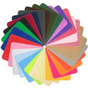 uxcell アイロンワッペン 補修パッチ アイロンアップリケ 自己粘着 衣料ジーンズバッグデニム用 29カラー 95x125mm 29枚