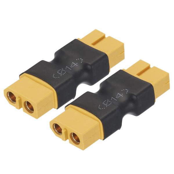 uxcellxT60メス-メス コネクタ アダプター RC用 RC LiPoバッテリーコンバーター用...