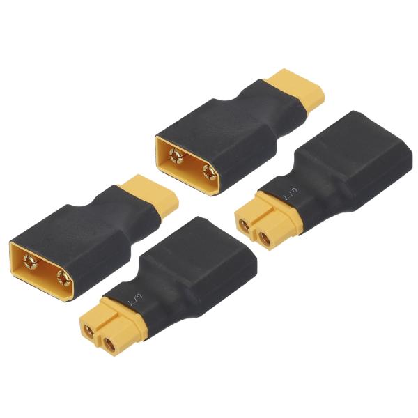 uxcellxT60メス-xT90オスコネクタアダプタ RC RC LiPoバッテリーコンバーター用...