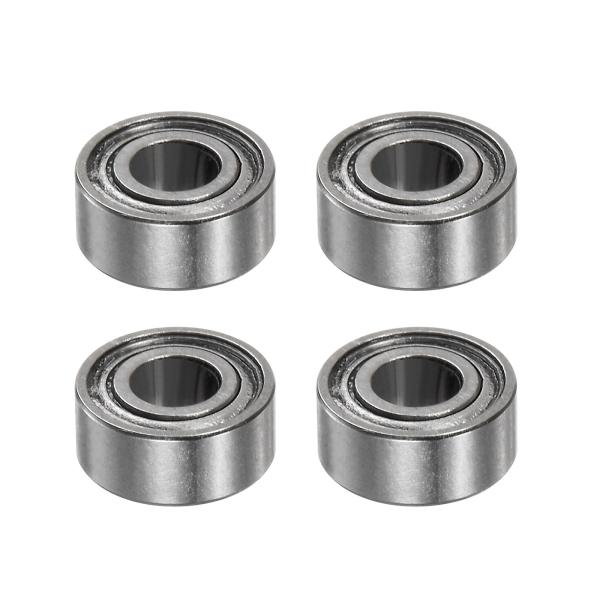 uxcell 682xZZ深溝玉軸受 2.5mmボア 6mm外径 2.6mm厚さ クロム鋼 A B ...