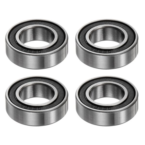 uxcell 689-2RS深溝玉軸受 9mmボア 17mm外径 5mm厚さ クロム鋼 A B EC...