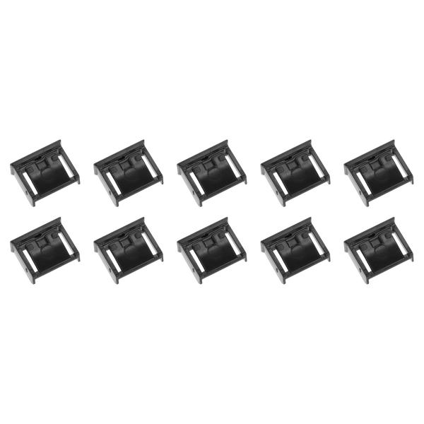 uxcell ポートブロッカーのロック USBポート/ダストPCブロッカー ブラック 10個