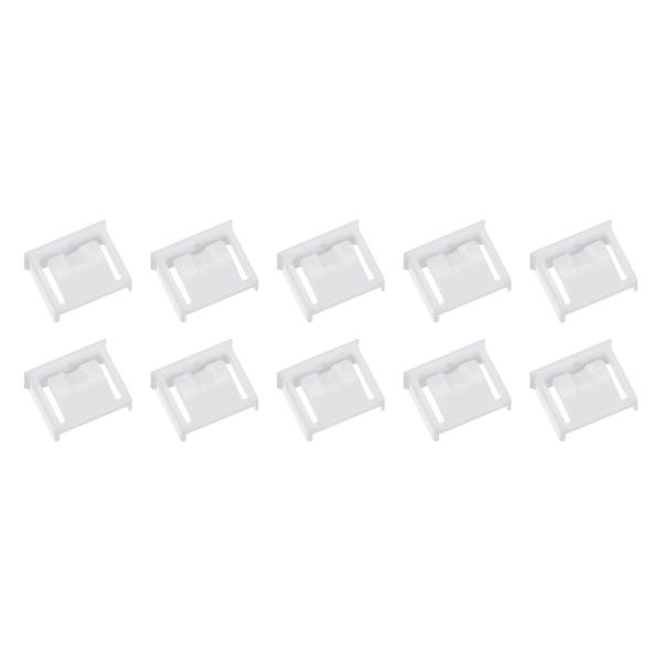 uxcell ポートブロッカーのロック USBポート/ダストPCブロッカー ホワイト 10個