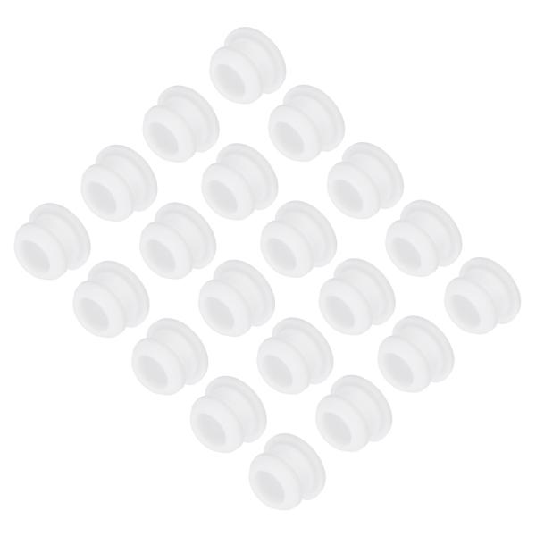 uxcell パネルシールカバー ホールキャップ シールプラグ スナップイン 防水 埋め込み型 キッ...