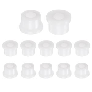 uxcell フランジスリーブ ベアリング POMラップ ブッシング オイルなし