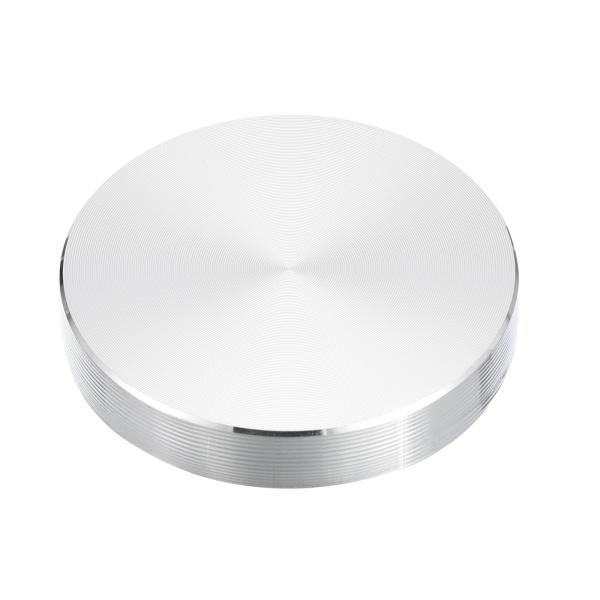 uxcell M10スレッド 40mm直径 丸いアルミディスクハードウェア1個 ガラステーブル用アル...