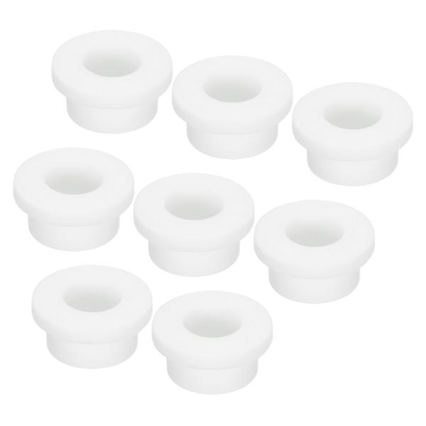 uxcell 8個セット T型ゴムグロメット マウント 直径24mm 内径14mm シール保護 フレ...