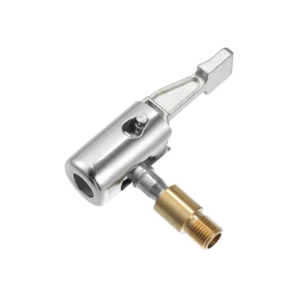 uxcell カーエアチャックタイヤインフレーターホースアダプター ロッキングタイヤエアチャック ポ...