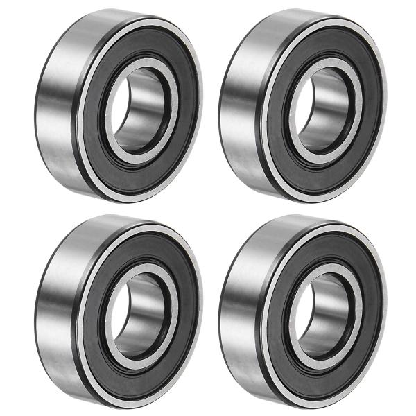 uxcell 6202-2RSディープグルーブボールベアリング 15x35x11mm C3ダブルゴム...