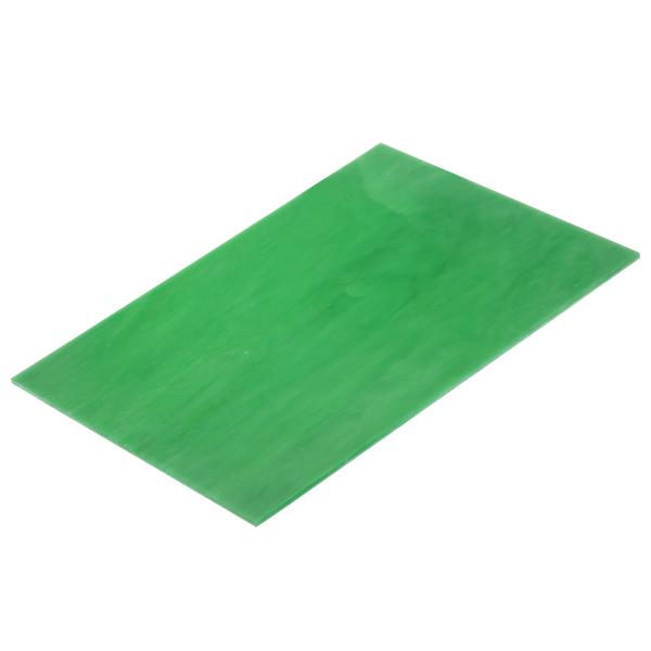 uxcell ステンドグラスシートモザイクタイル 7.9&quot;x5.9&quot; 緑 ステンドグラスシート クラ...