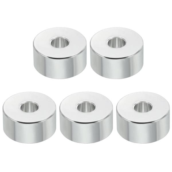 PATIKIL M6アルミスペーサー 5個セット メタルスペーサー アルミニウム製 6.5mm内径×...