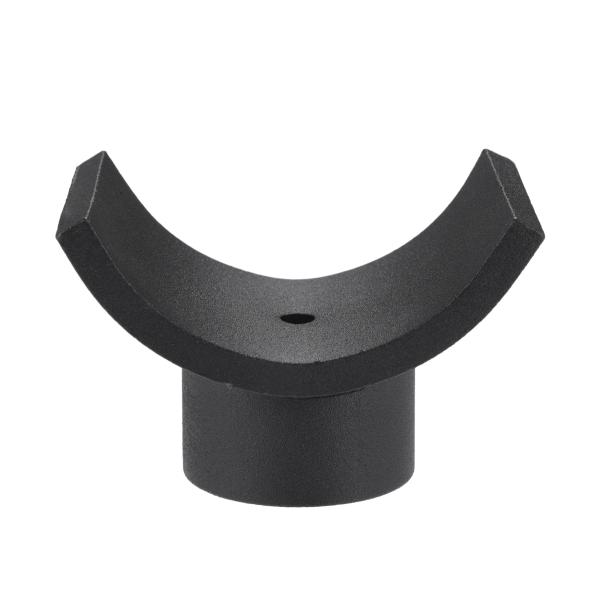 xAUTOHAUx ユニバーサルカーリフティングアクスルサドル油圧ジャッキアダプター交換用メタルブラ...