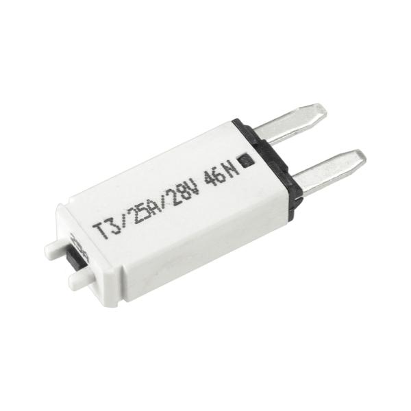 X AUTOHAUX 1個のサーキットブレーカーヒューズE73 25Aマニュアルリ セット可能な車両...