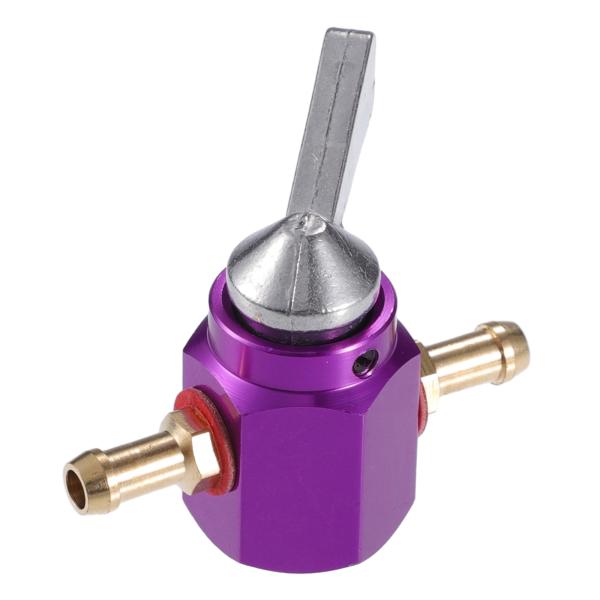 xAUTOHAUx ガスインラインオンオフ燃料タップペットコックバルブスイッチ6mm オートバイ ダ...