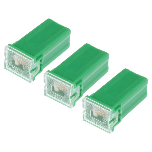 xAUTOHAUx トラ ック ピックアップ車 SUV用の3個セット32V 40アンペアミニブロック...