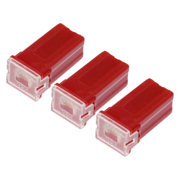 xAUTOHAUx トラ ック ピックアップ車 SUV用の3個セット32V 50アンペアミニブロック...