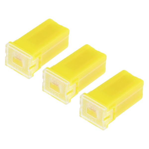 xAUTOHAUx トラ ック ピックアップ車 SUV用の3個セット32V 60アンペアのミニブロッ...