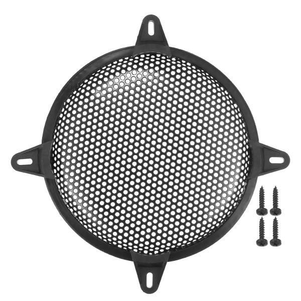 ACROPIX ユニバーサル8インチカースピーカーグリルカバーメッシュラウンド8インチオーディオスピ...