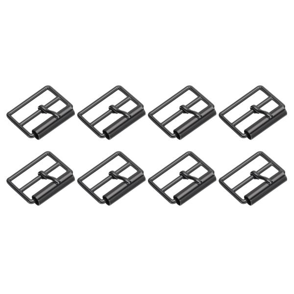 uxcell 8個 メタルローラーバックル 20mm（0.8"）のトリグライドスライダー可動バースト...