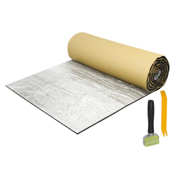 X AUTOHAUX 1セット 236mil 6mm 10.76sqft カーサウンドデッドニングマ...