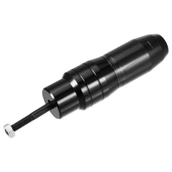 xAUTOHAUx BMWに対応 R1250  の黒オートバイフレームエキゾーストスライダーアンチコ...