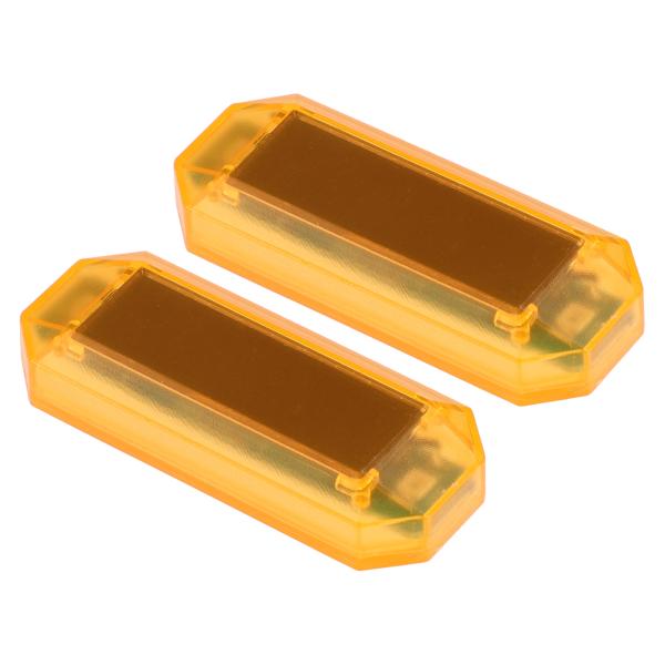 A ABSOPRO ユニバーサルカーソーラーパワーシミュレートダミーアラームカーセキュリティ防犯LE...