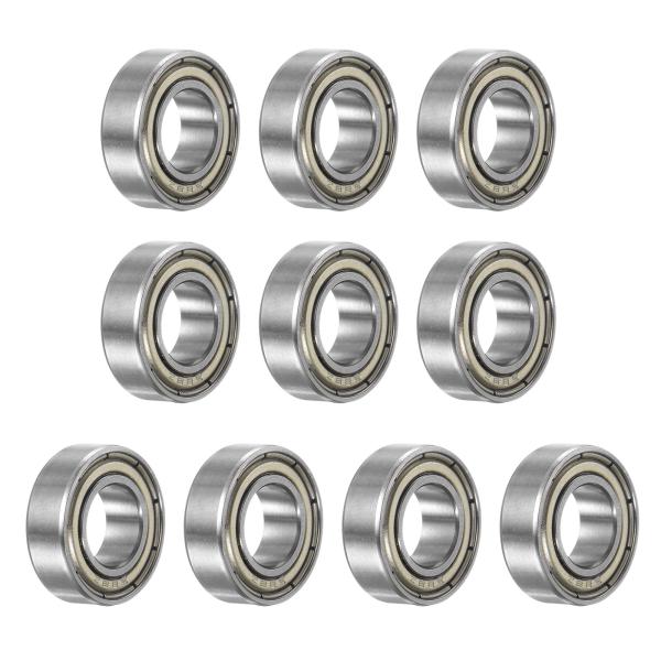 uxcell 10個入り688ZZミニチュア深溝玉軸受 8x16x5mm 両側シールドベアリング T...