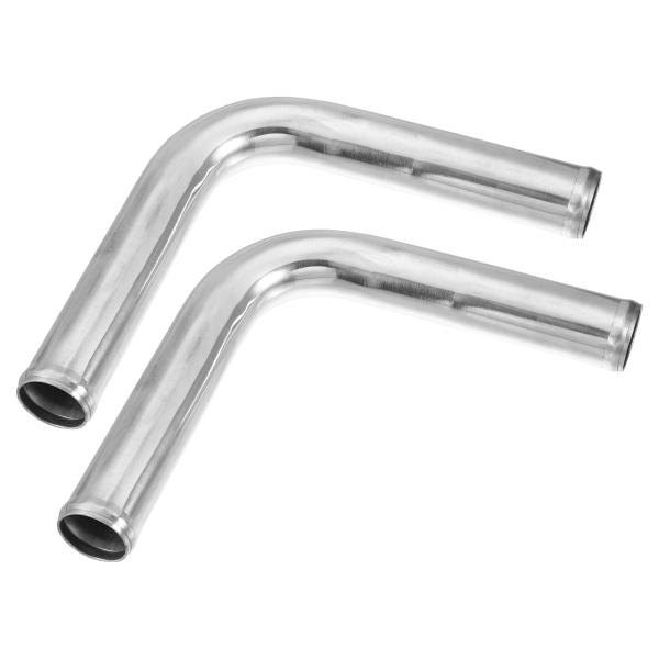 ACROPIX OD 38mm 脚長152mm 車用アルミ合金チューブ 90度曲げエルボー エアイン...