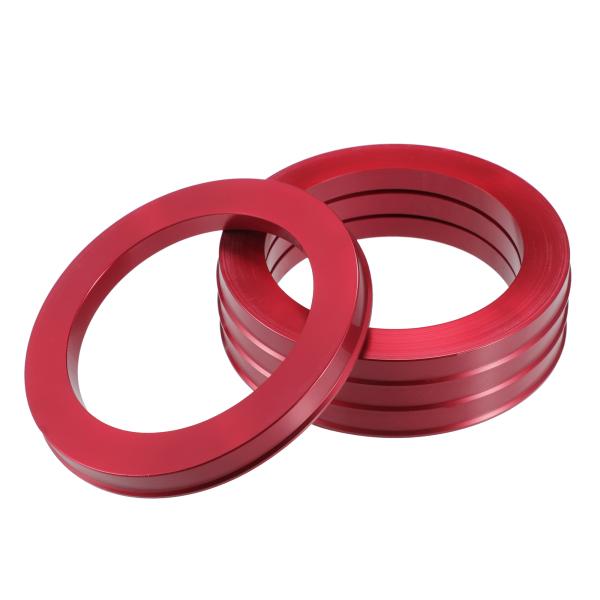 A ABSOPRO カーハブセントリックリング OD 106mmからID 78.1mm ハブセントリ...