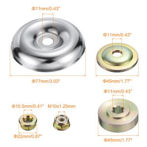 uxcell 雑草トリマーヘッドアダプター 4...の詳細画像2