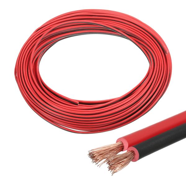 uxcell 14AWG銅被覆アルミワイヤー 148FT/45M電線コンダクターパラレル高導電性12...