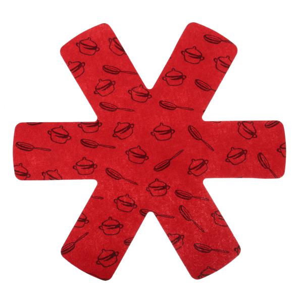 uxcell ポットとパンの保護具 3個セット 380mm 15" ガラスセラミックプレート用のパン...