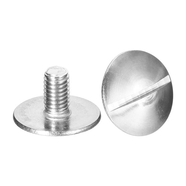 uxcell M5x10mm エクストララージフラットヘッドスロットドライブボルト 2個セット 30...