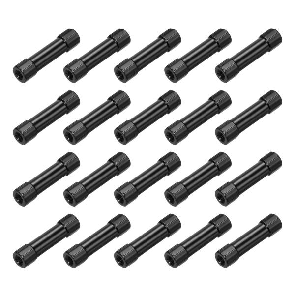 uxcell 六角アルミスタンドオフカラムスペーサー M3x25mmの六角スペーサー RC飛行機 F...