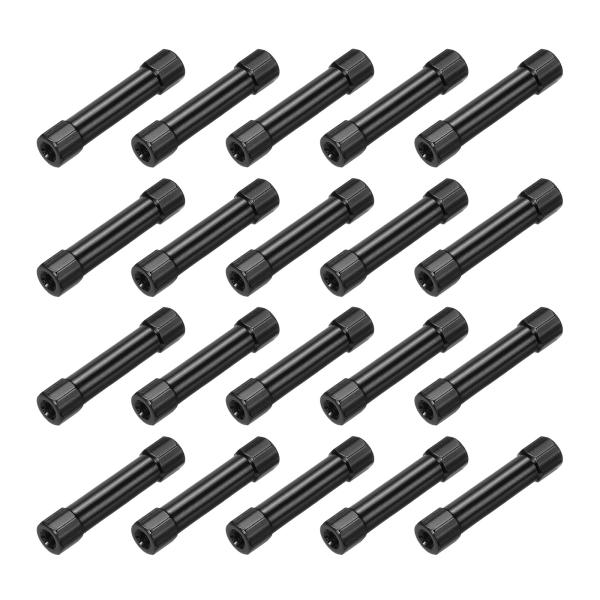 uxcell 六角アルミスタンドオフカラムスペーサー M3x30mmの六角スペーサー RC飛行機 F...