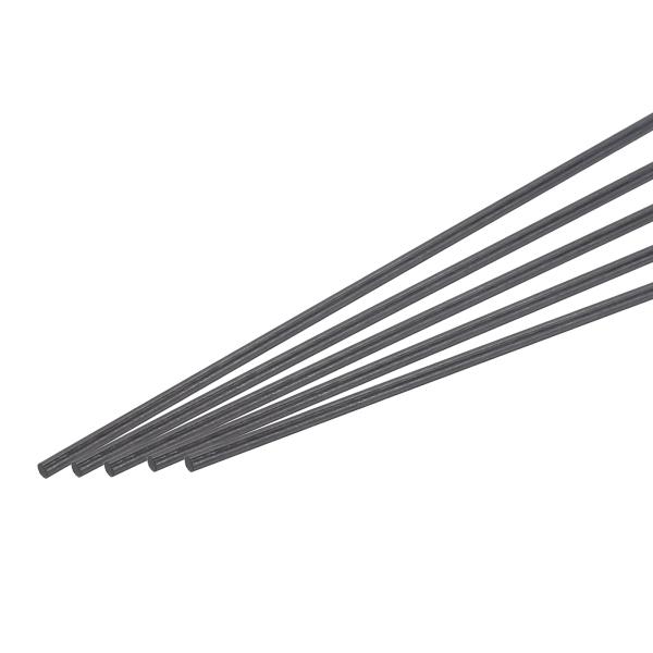 uxcell カーボンファイバーロッド 2mmx100mm RCプレーンDIYクラフトカイトウィング...