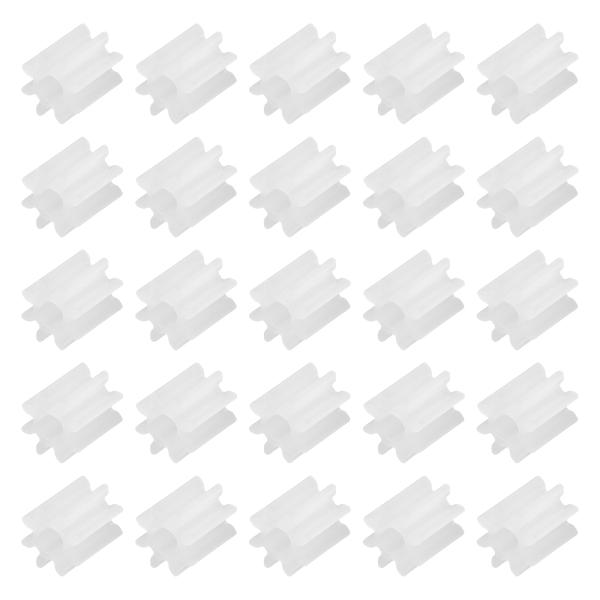 uxcell 60個 プラスチックギア 8歯 プラスチックシャフトギア モデル082AA 減速ギア ...