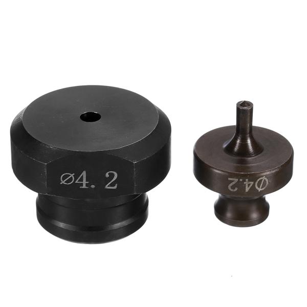 uxcell 油圧穴パンチダイ 4.2mm 精密な丸い穴 電動油圧穴パンチングキット MHP-20 ...