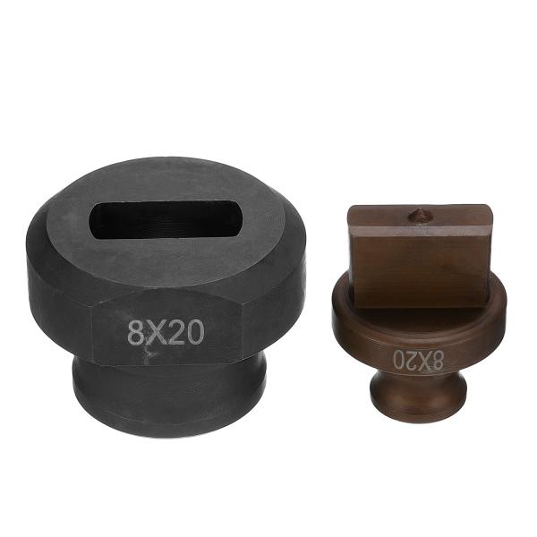 uxcell MHP-20 JP-20電動油圧パンチングマシン用 Φ8×20mm 高精度楕円穴電動油...