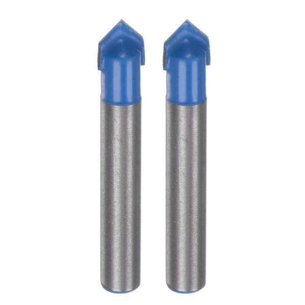 uxcell 木工・大工・彫刻・エッジトリマーカッターツール用 直径0.3" シャンク1/4"のV型...