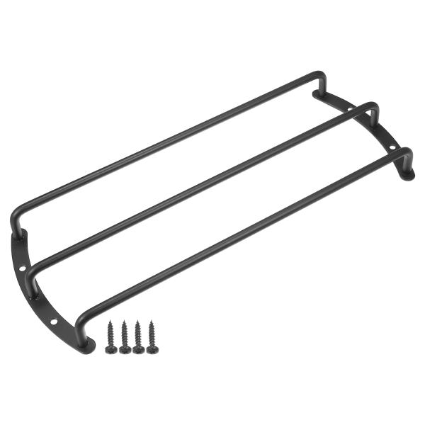 ACROPIX ユニバーサル黒アイアン12インチスピーカーグリルバーオーディオスピーカーサブウーファ...