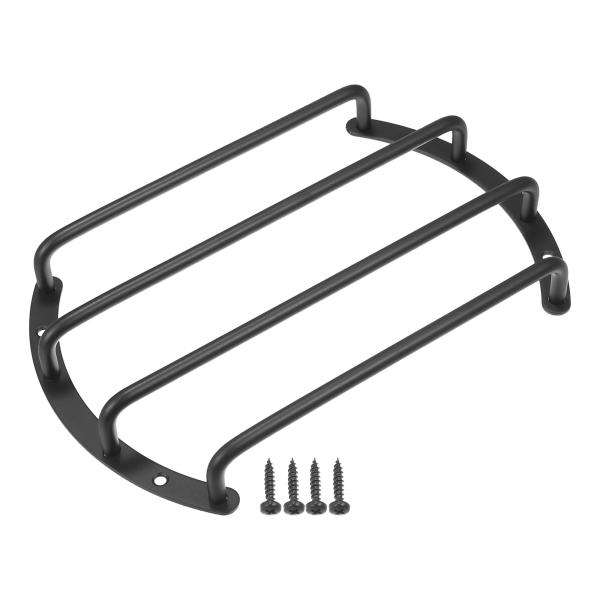 ACROPIX ユニバーサル黒アイアン8インチスピーカーグリルバーオーディオスピーカーサブウーファー...