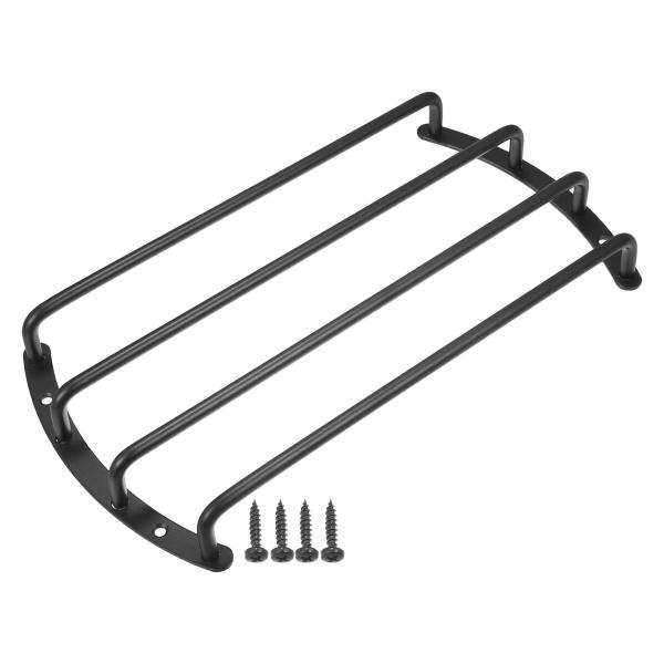 ACROPIX ユニバーサル黒アイアン10インチスピーカーグリルバーオーディオスピーカーサブウーファ...