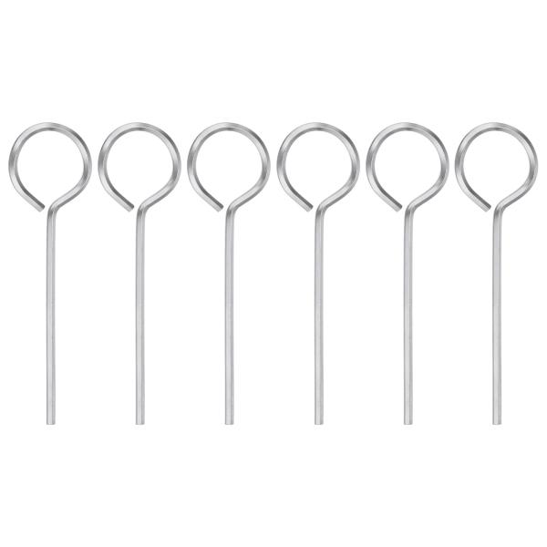 uxcell 6個セット ドギング六角レンチ 5/64" SAE メタル ドアキー スパナ オーリン...