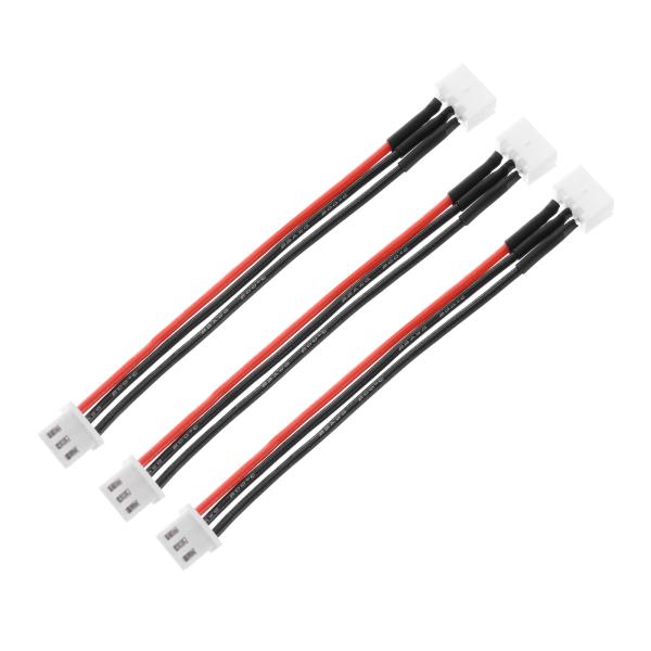 uxcell バッテリーバランスプラグコネクターケーブル2Sリード延長ケーブル RCカー 飛行機 リ...