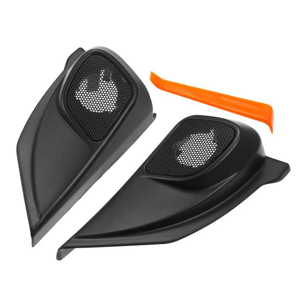 ACROPIX ホンダに対応CR-V CRV 12-15用のインテリアフロントカードアスピーカーウィ...