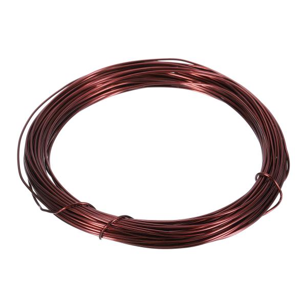 uxcell 1.35mm磁線 46ftエナメル銅線 エナメル磁線コイル 200g 130℃ トラン...