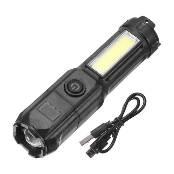 PATIKIL 拡張可能なLEDフラッシュライト 1セット3モード高輝度LEDフラッシュライトプラス...