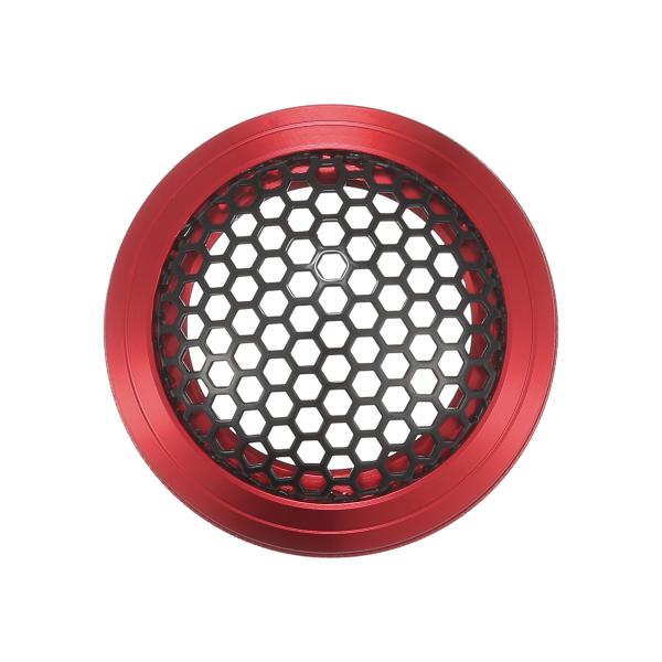 ACROPIX ユニバーサル 1.5インチ カースピーカーグリルカバーメッシュ ラウンド 1.5イン...